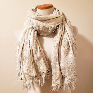 ZARA CREAM SCARF